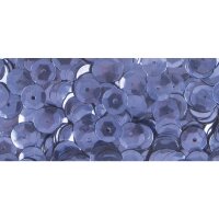 Pailletten, gewölbt, 6mm ø, SB-Box 4000Stück, m.blau