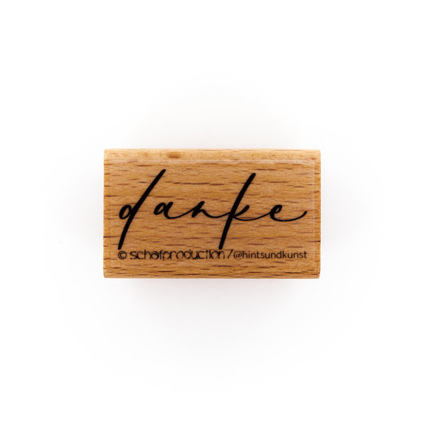 Motivstempel - Danke