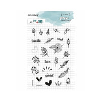 Clear Stamp Set A6 Les Flèches (Pfeile)
