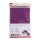 Moosgummi Platten Glitter, selbstkleb., 20x30x0,2cm, 5 Farben, SB-Btl 5Stück, pink-violett