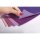 Moosgummi Platten Glitter, selbstkleb., 20x30x0,2cm, 5 Farben, SB-Btl 5Stück, pink-violett