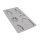 Silikon Giessform Wichtel, 14,5x26x1cm, 6 Formen, Box 1Stück