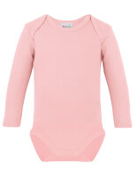 Babybody langarm, 62/68, babypink