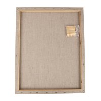 Keilrahmen, 100% Leinen, 330 g/m2, grundiert, 40x50x1,7 cm