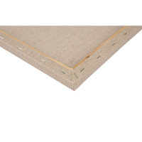 Keilrahmen, 100% Leinen, 330 g/m2, grundiert, 40x50x1,7 cm