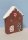 Lebkuchenhaus (mit Holzdach), Schnee