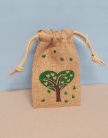 Jute-Säckli "Herzbaum /Rudolph"