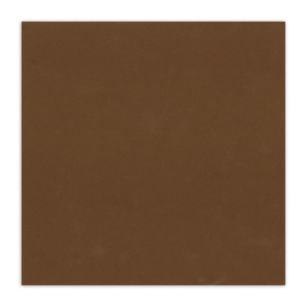 Leinenstruktur-Papier Scrap&Sand, 30,5x30,5 cm, 216g/m2, walnuss