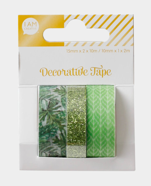 Washi Tape 3er Set, Botanic