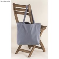 Basic Shopper, 46x35cm, 330g/m², SB-Btl 1Stück, grau