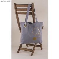 Basic Shopper, 46x35cm, 330g/m², SB-Btl 1Stück, grau