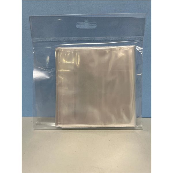 OPP-Flachbeutel für Kuvert Din lang, 115x225x0,03 mm, SB-Btl. 25 Stück
