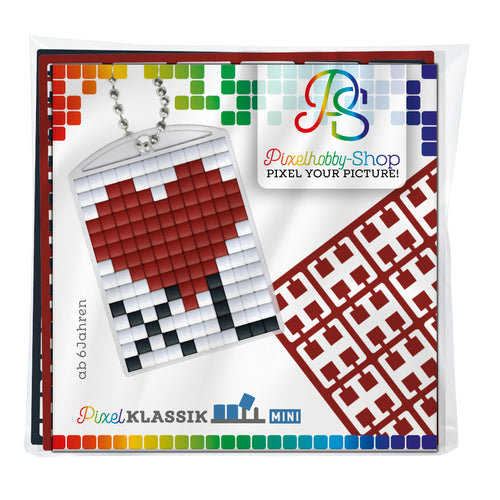 Pixel Schlüsselanhänger-Set: Love XL