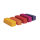 Farbpigmente für Wachs, 1x1x2,9cm, sortiert, SB-Btl. 5Stück, regenbogen