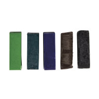 Farbpigmente für Wachs, 1x1x2,9cm, sortiert, SB-Btl. 5Stück, bunt