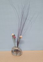 Trockenblumen-Ringständer (silber)