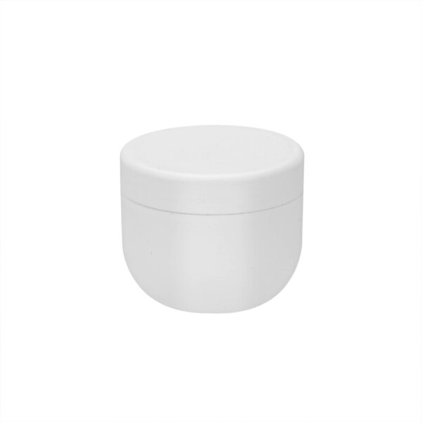 Glorex Kosmetik Dose einwandig 10 ml, 2 Stück, Weiss