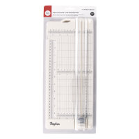 Papierschneide-und Falzmaschine, Schnittlänge 30,5cm, SB-Blister 1Stück