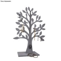 Holz Baum FSC Mix Credit, 50cm ø, mit Vögel