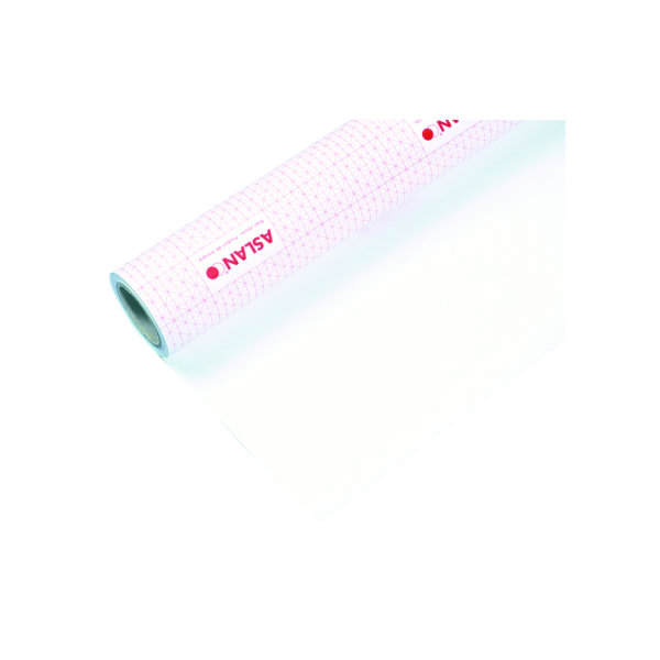 Lampenschirmfolie, Stärke 0,3mm, 10x1,2m, einseitig klebend, Rolle