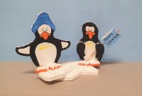 Pinguine auf Eisscholle
