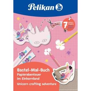 PELIKAN Verbastelbuch Einhornland A4 140g/m2