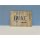 Holzpostkarte "Danke"