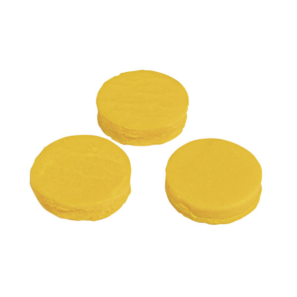 Färbtabletten für Wachs und Kerzengel, SB-Btl. 3 Stück,  2 cm ø, gelb