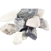 Speckstein eingeschweisst, bunt, 0.9 Kg