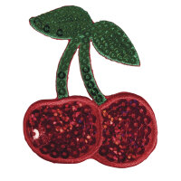 Patch Cherry, 5x6cm, zum Aufbügeln, SB-Btl. 1Stück