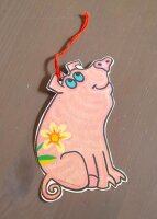 Geschenkanhänger Schweinchen