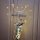 Bubble Ballon Herz m. Stab , 40 ± 2cm ø, transparent, SB-Btl 2Stück
