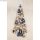 Deko Holzleiter z. Hängen,Weihnachtsbaum, 75x40x1,5cm, natur
