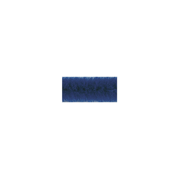 Chenilledraht, 50cm, Stärke 9 mm, SB-Btl 10Stück, d.blau