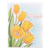 Spellbinders Wonderful Tulips Layered Stencils (STN-045)