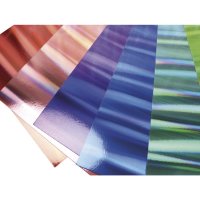 Effektpapier Hologramm Mix, A4, 250g/m2, 8 Farben, 8Blatt, bunt