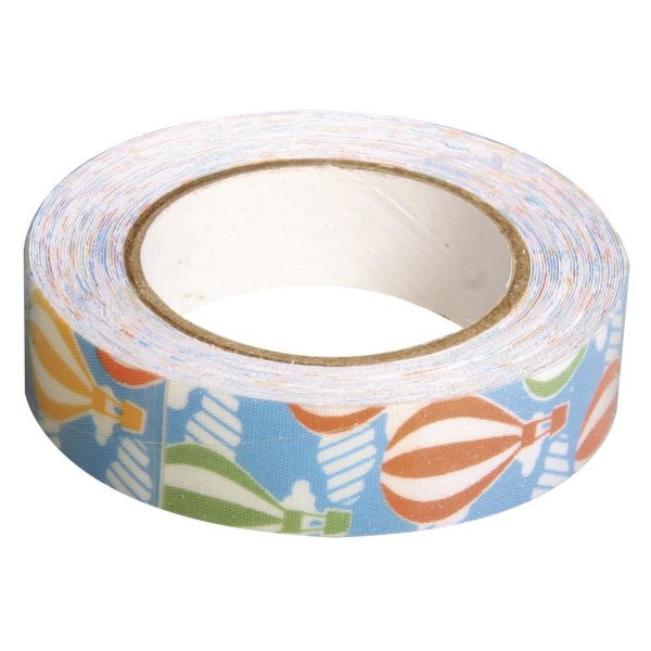 Fabric Tape: Heissluftballon, 5m, 15mm, Blisterbox 1Rolle
