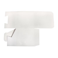 Faltschachtel, 10x10x10cm, Set 6Stück, weiss
