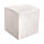 Faltschachtel, 10x10x10cm, Set 6Stück, weiss