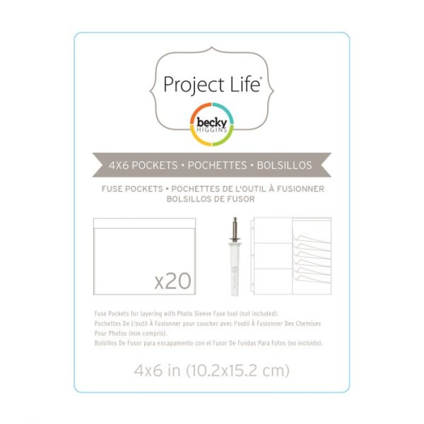 Project Life Fuse Pockets 10.2 x 15.2 cm