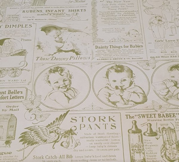 Graphic paper kewpie cute