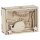 Holz 3D-Geschenkbox, FSC Mix Credit, 11,5x8,5x5cm, Baby, 15-tlg., Box 1Set, natur