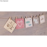 Holz Postkarte, FSC Mix Credit, 14,8x14,8x0,3cm, Btl 20Stück, natur
