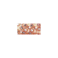 Rocailles, 2,6 mm ø, mit Silbereinzug, Dose 16g, rosé, nicht waschbar