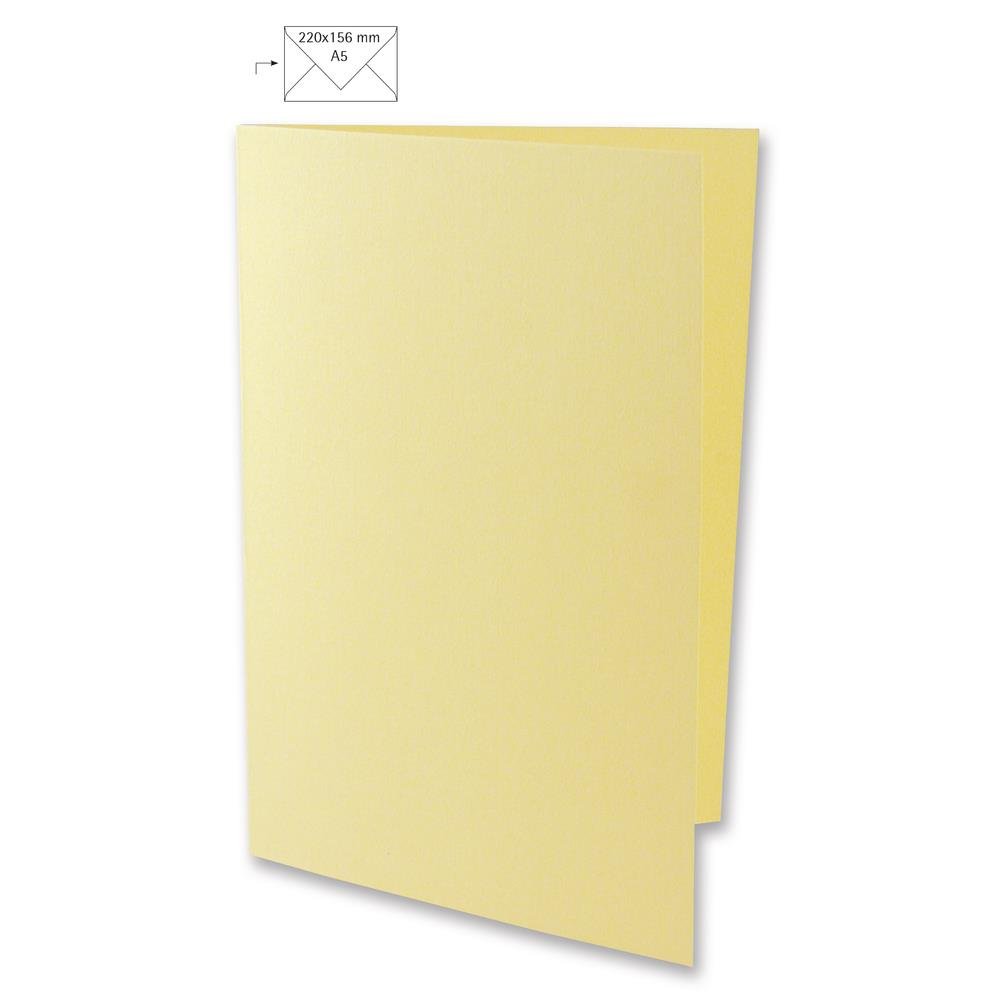 Karte A5, HD, uni, FSC Mix Credit, beige, 297x210mm, 220g/m2, CHF 1.70