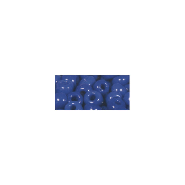 Rocailles, 2,6 mm , opak, Dose 17g, d.blau