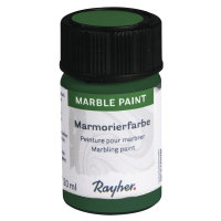 Marble Paint, blattgrün, Marmorierfarbe, Glas 20ml