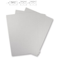 Metallic-Papier, FSC Mix Credit, silber, 21,3x30cm, 240g/m2
