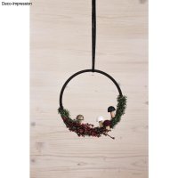 Metallringe beschichtet, 20cm ø, schwarz