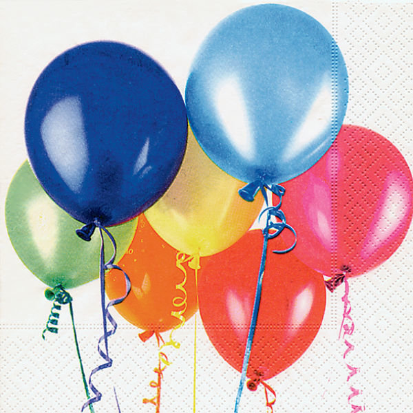 Paper + Design Flying balloons Servietten